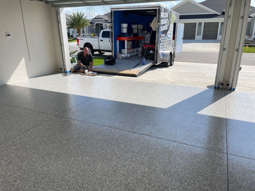At Innovative Concrete Coatings, we’re experts in transforming garage floors with superior polyurea coatings.